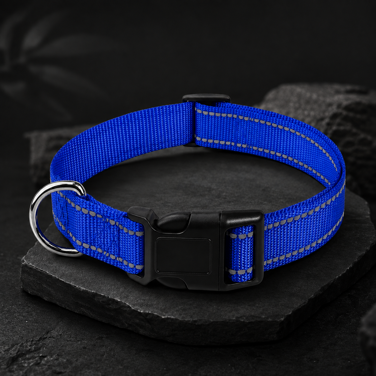 Collier réfléchissant réglable pour chien