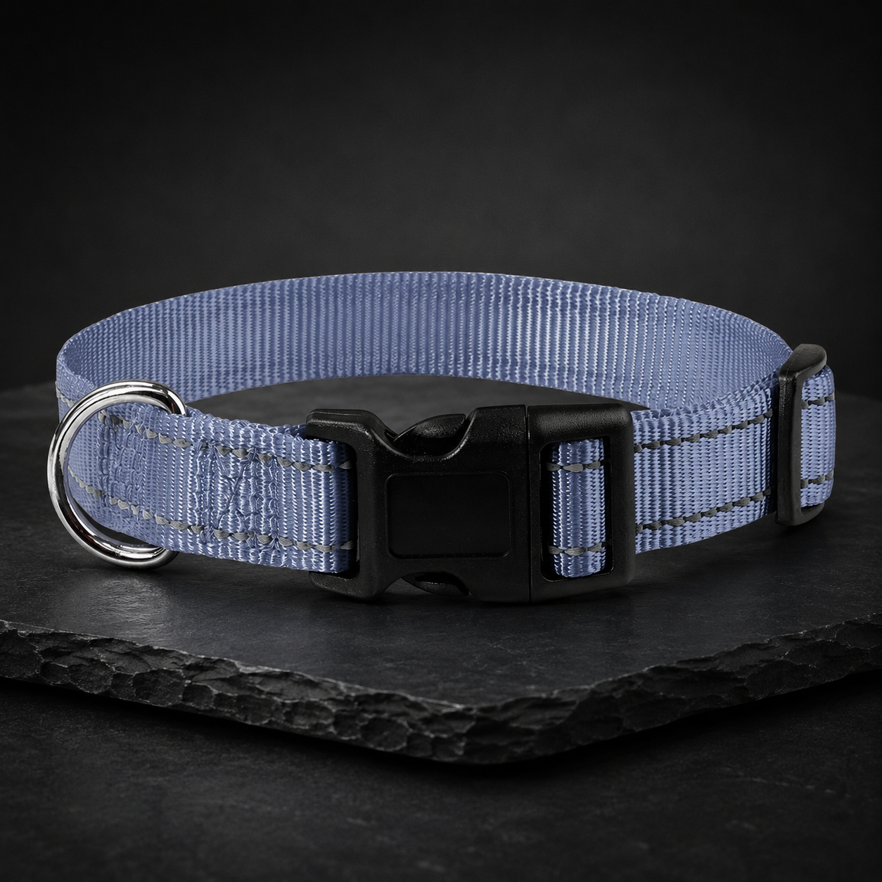 Collier réfléchissant réglable pour chien